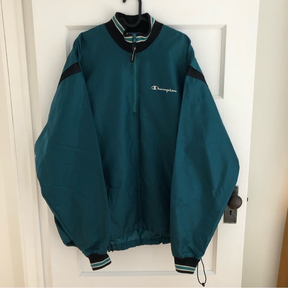 Vintage Champion Quarter Zip Jacket - Picture 4 of 13
